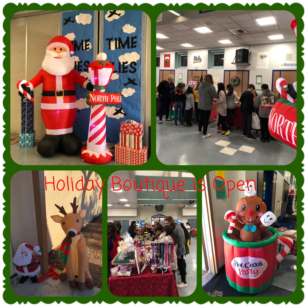 ApZwack's tweet photo. The Holiday Boutique at Eagle Canyon is open for your student’s shopping!!! https://t.co/ZxVuFOQ9nQ
