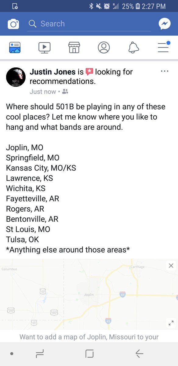 justin_501b's tweet photo. Needing some suggestions from cool people. #501B #localband #diymidwest #kansascityemo #tour https://t.co/bF1Dvxn8BM