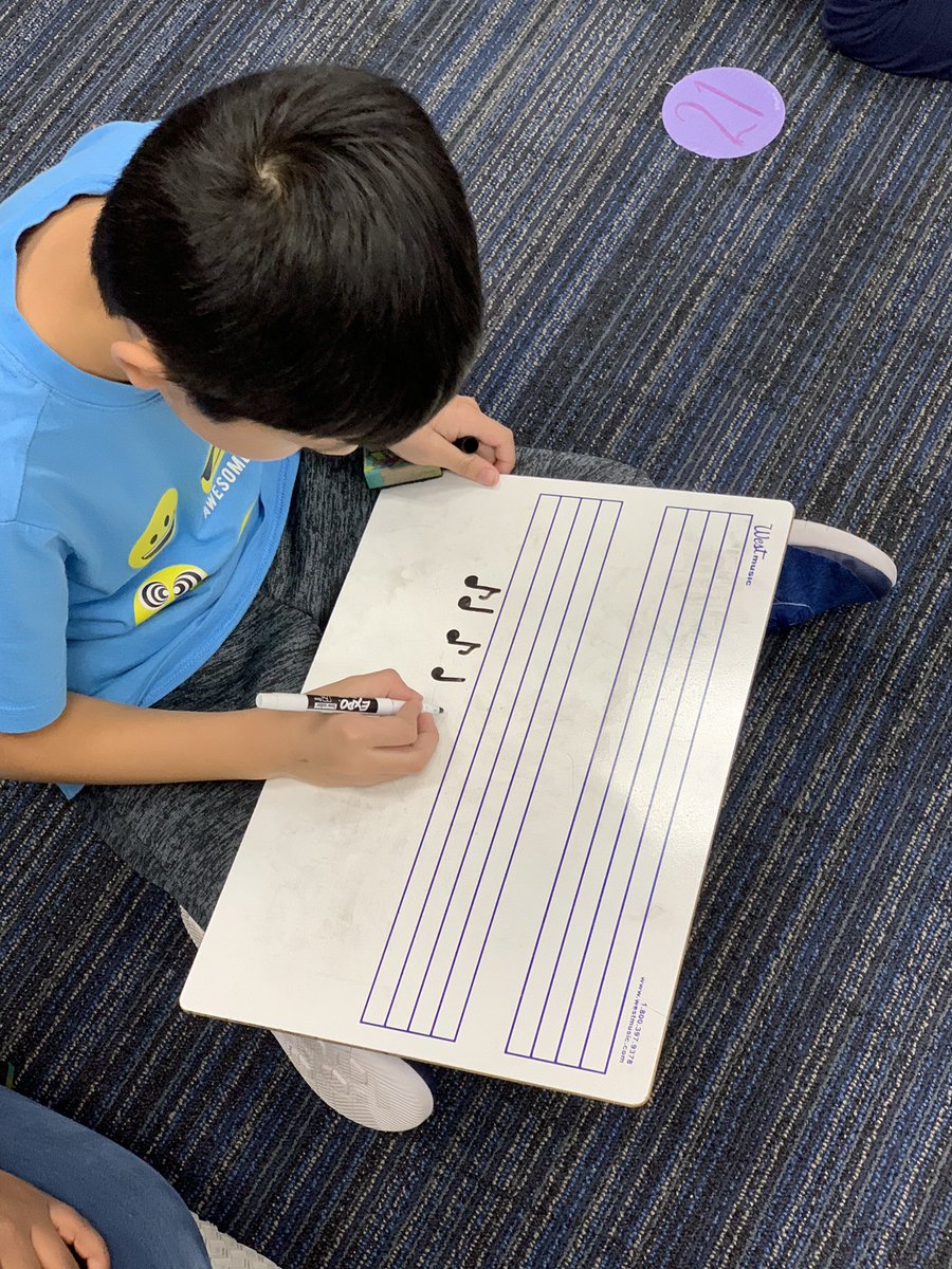 HaggarMusic's tweet photo. @haggar3rd is fresh off of their Australia music program before Thanksgiving and back at work writing our new rhythm - syncopa! #elmused #haggarlearns https://t.co/HhT661WXTX