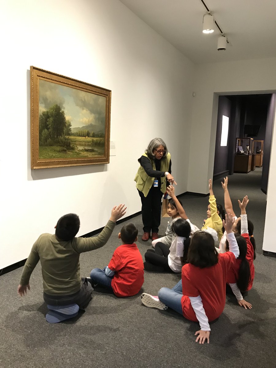 HudsonRivMuseum's tweet photo. Art education allows students to think outside the box, supports critical thinking, & develops creative problem-solving skills. See how we're incorporating the #Arts and #STEAM initiatives in our programming—follow #MuseumEdMonday & see more here: https://t.co/bYRixJBxjj https://t.co/zAPzXRZv9n