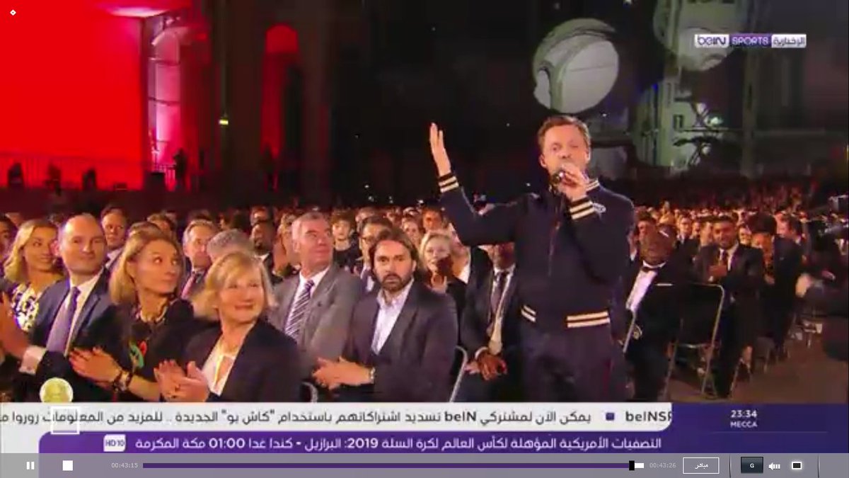 Haya452S's tweet photo. تابع مباشرةً ولحظةً بلحظة كافة أحداث ومجريات حفل جائزة الكرة الذهبية 2018، والتي تُقام في العاصمة الفرنسية باريس برعاية فرانس

شاهد بث مباشر الكره الذهبيه    https://t.co/vBO6Oud2Yp

#الكْرًه_الذهًبيَه https://t.co/QcZoktsBS4
