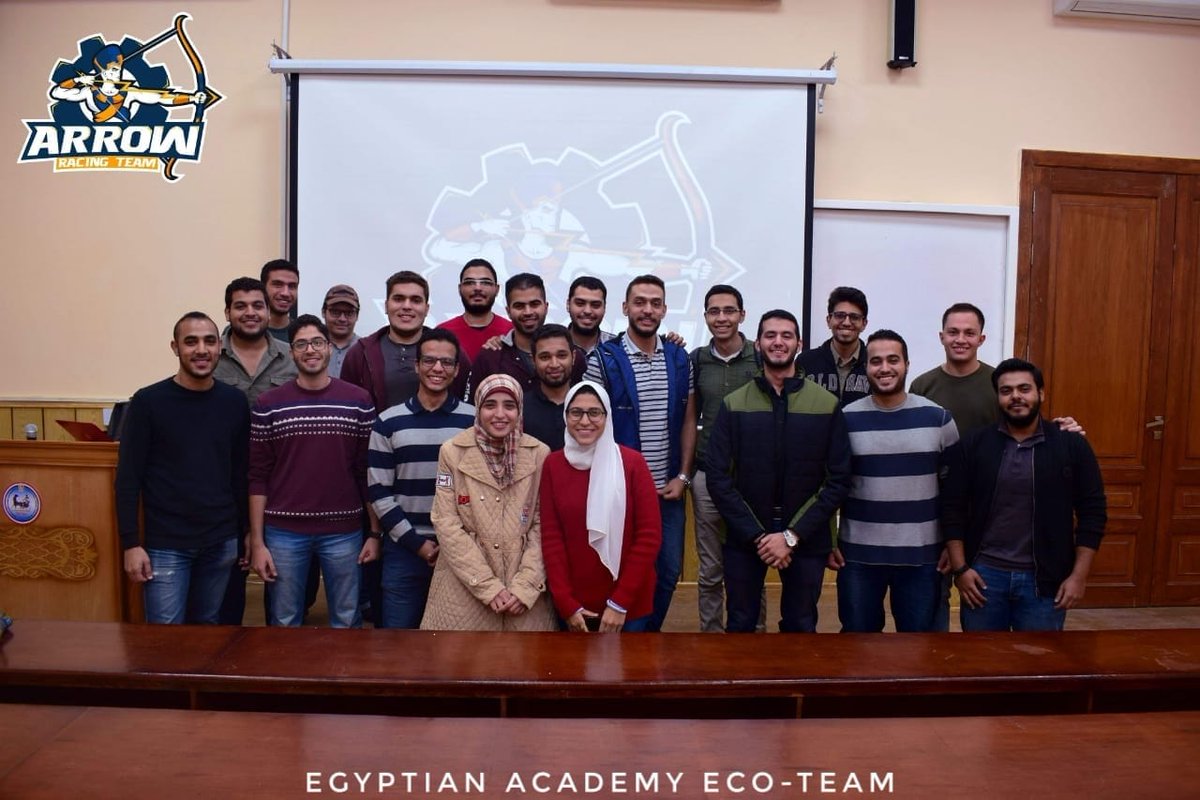 Arrowecoteam's tweet photo. Motivation Monday 💪🏻💪🏻
We are not just a team, we are a family. Together we will achieve greatness and together we will become unstoppable.
#ArrowRacingTeam
#EgyptianAcademyEcoTeam
#ART01 #teamwork #shellecomarathon https://t.co/zLLHrF3SGP