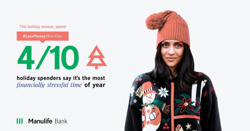 PointBFinancial's tweet photo. It’s the most wonderful time of the year - but for nearly half of holiday spenders, the holidays are the most financially stressful time of the year. See the results from Manulife’s recent Debt Survey .  https://t.co/Gp8e1vUZCQ https://t.co/1GFwvoqgkl