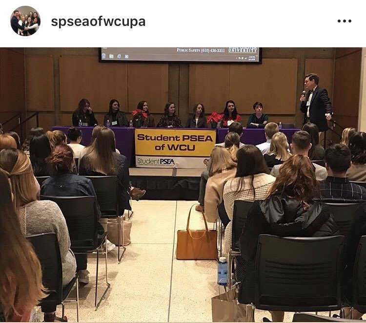 MsKKishbaugh's tweet photo. This past weekend I got to present again at the Southeast Region SPSEA conference. Always love going back to WCU! https://t.co/y4QbV53gmg