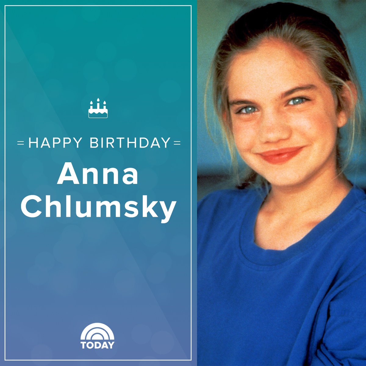 Happy birthday, Anna Chlumsky! 