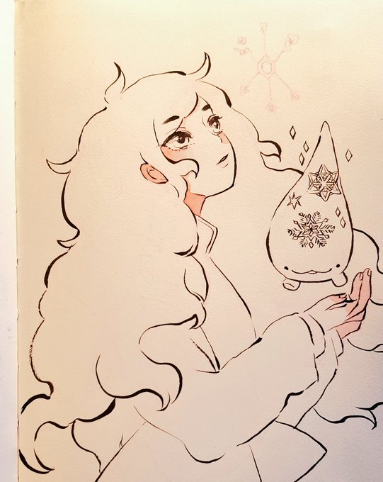 wip last page of sketchbooook????? 