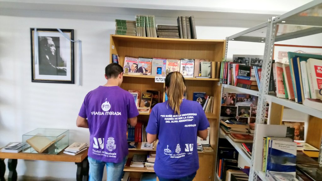 UcrVictor's tweet photo. El saber no ocupa lugar, Juventud de Franja Morada día a día sumando conocimientos @Yamiaylen95 y @MatiasBasso94 https://t.co/lDa9KMIFML