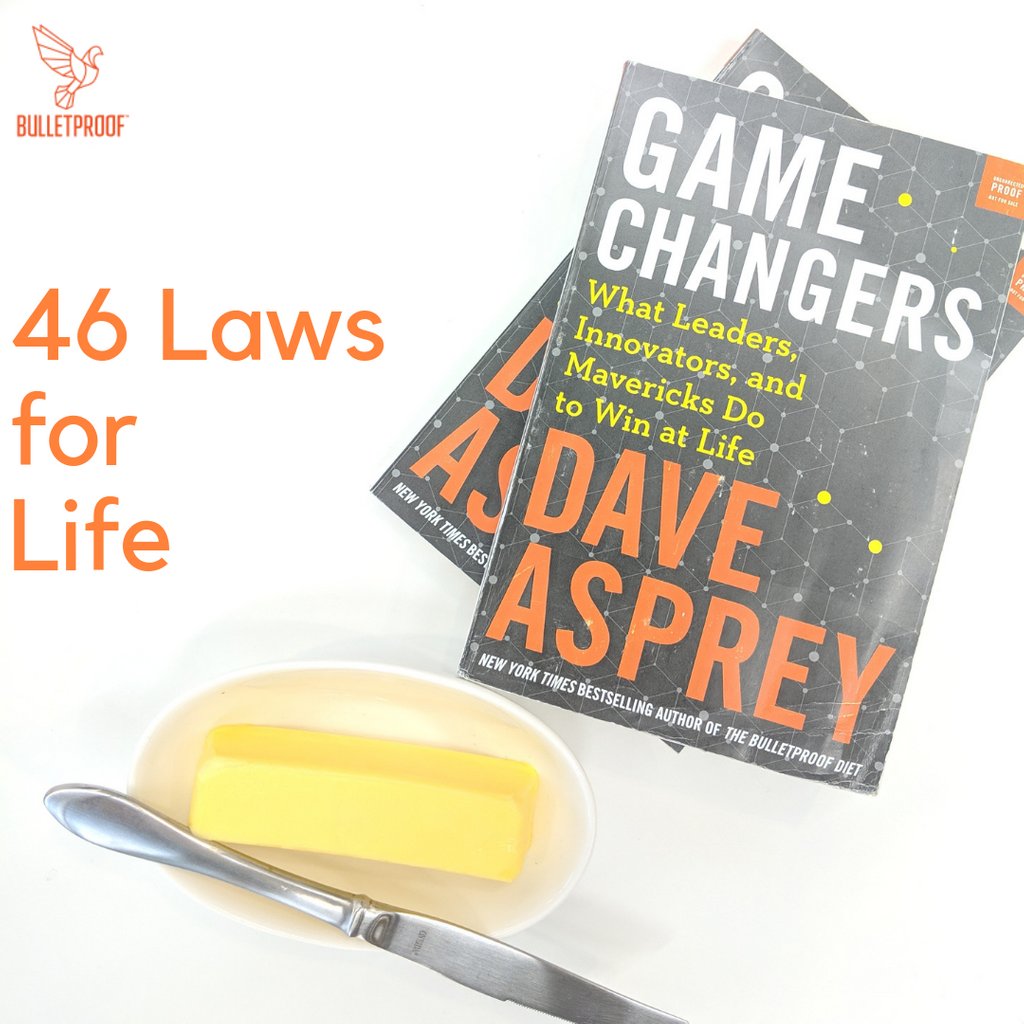 It isn't the same old buy it and your life can magically change book. No, it is a bonafide, scientifically backed and hacked blueprint that you can insert into building a super performing life. It's Game Changers - on sale now wherever books are sold. 

bit.ly/2AyBka4