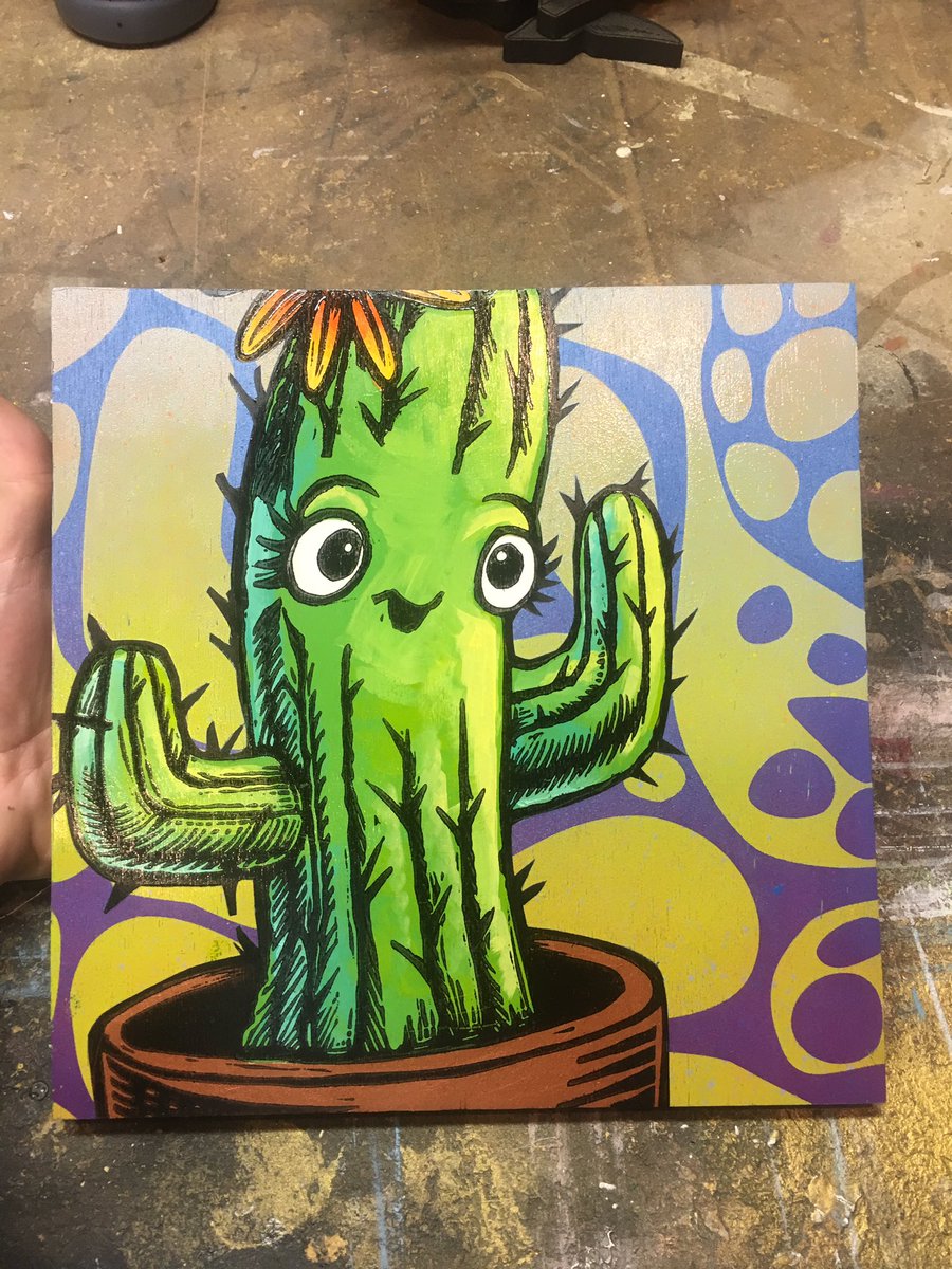 NooshStudios's tweet photo. I’m pumped about how my 1st project with the @BrotherCraftsUSA ScanNCut DX turned out! #BrotherCraftsPartner
The stencil was cut with the ScanNCut DX to create the background. I wanted to keep it simple at 1st now I can’t wait to see what else the machine can do! #BrotherCrafted https://t.co/qzKXs4UZYZ