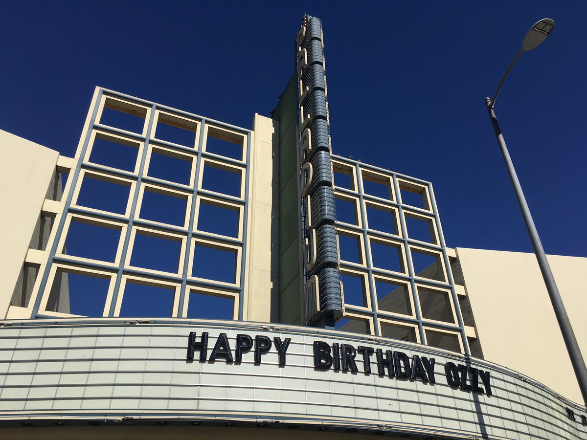 OzzyOsbourne's tweet photo. Thanks everyone for the birthday wishes! https://t.co/DC32HzyBLF