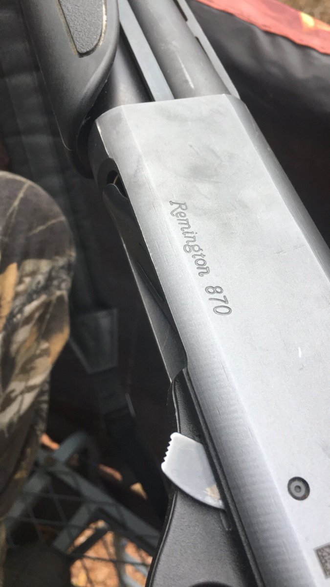 outdoorsmen87's tweet photo. This is mine, what’s everyone else’s gun of choice for buck week here in Jersey? #Remington #870 #BuckWeek #DeerHunting #NJ #Outdoorsman https://t.co/wrrm6gnGx6