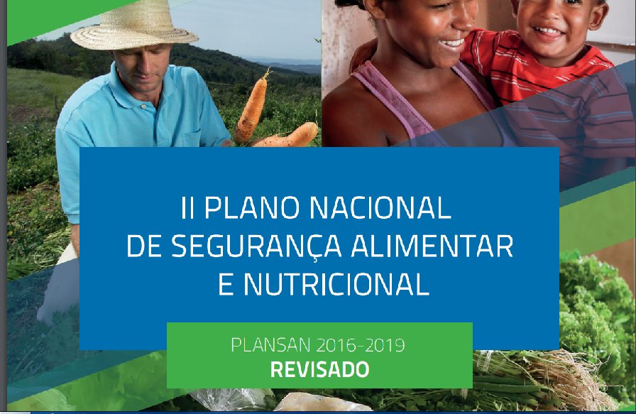 Divulgada nova versão do 2º Plano Nacional de Segurança Alimentar e Nutricional. Documento é principal instrumento de planejamento, gestão e execução da Política Nacional de Segurança Alimentar e Nutricional (PNSAN) #Caisan #Plansan #MDS #Consea bit.ly/2UhmMF4