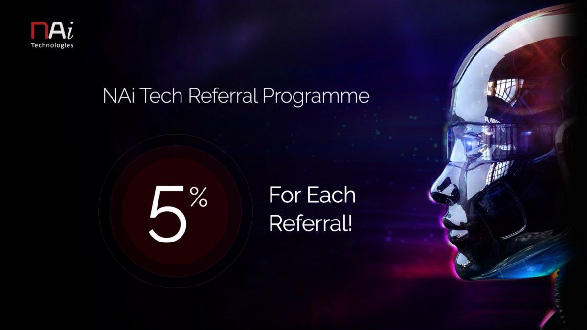 NAiTechOfficial's tweet image. Refer a friend and have 5% as an instant take away with NAi's  #ReferralProgram  #NAiTokens #NAiTech #NAiICO
buff.ly/2FIc5bn