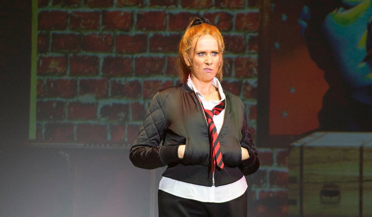 REVIEW: "British performer Catherine Tate a queen of comedy" - <a href="/NZStuff/">Stuff</a>: bit.ly/2zGcB3Z

Laugh yourself silly w/ her and her beloved characters like 'Nan' Taylor &amp; Lauren Cooper when she performs in #Wellington this week! 🎟️bit.ly/2zIU334

📷Phil Tragen