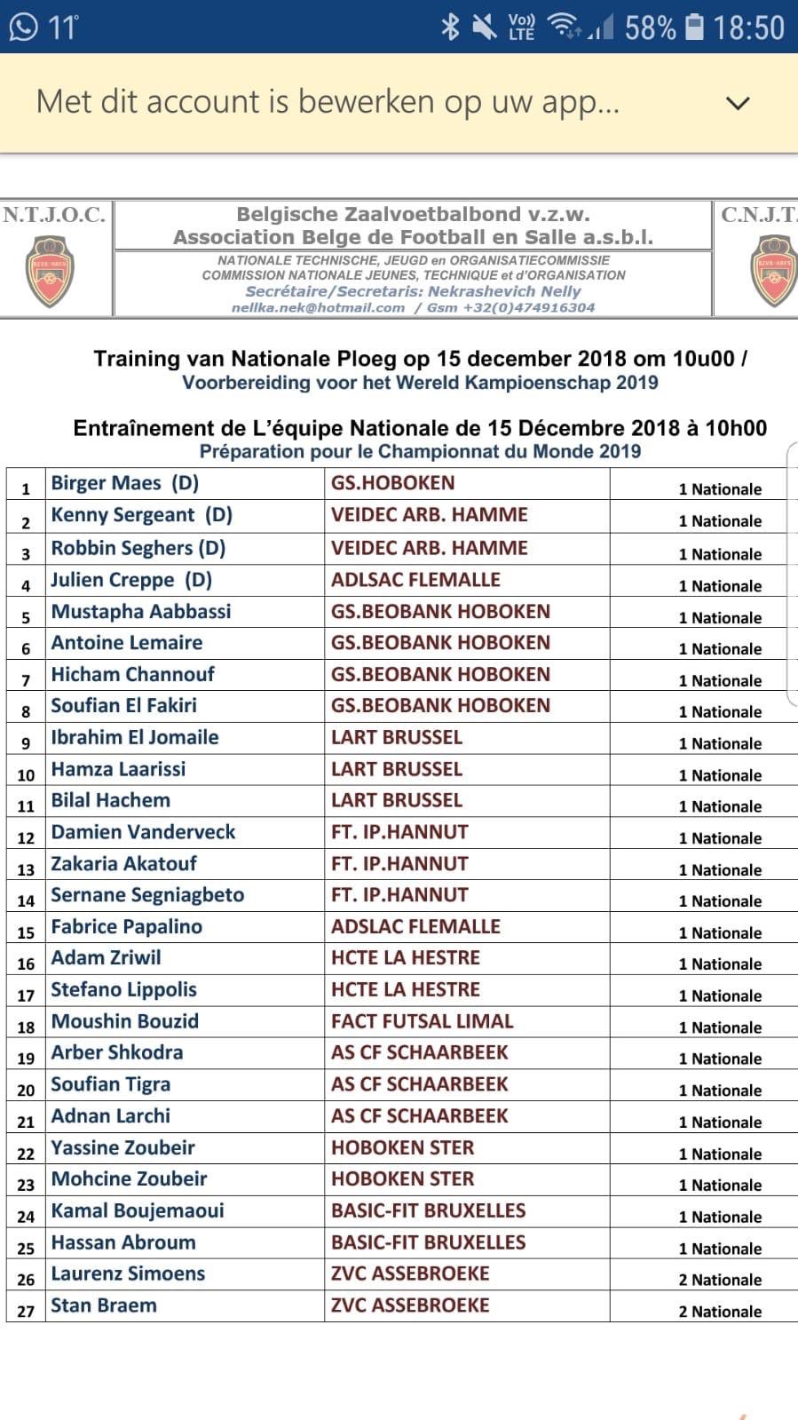 Laurenz Simoens Road To Wc 19