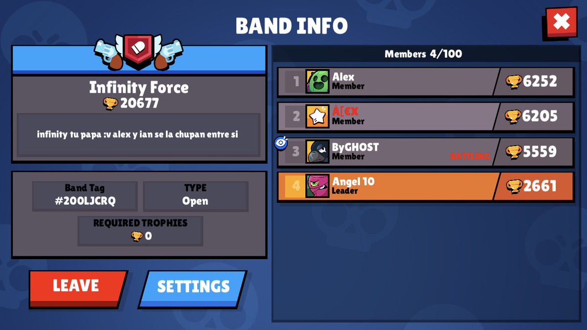 Click this link to join my Band in Brawl Stars! link.brawlstars.com/invite/band/en… 

Entren vamos a llegar al top colombia 🌚