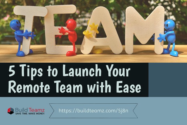 buildteamz's tweet photo. Get these 5 #tips and discover how to launch your #remoteteam with ease: https://t.co/kXJwzaWsAw https://t.co/tN0N70DQmJ