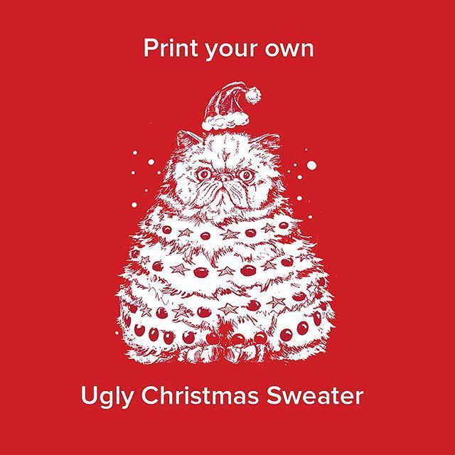 voidgallery's tweet image. It’s happening again! This Thursday from 6 to 9pm join us for our annual Holiday Party where you can screen print your own Ugly Christmas Sweater (or shirt)

Three designs are being made by @chrixmorix, @k8bitprints, and @michaelprints (previews coming s… ift.tt/2E0uzkX