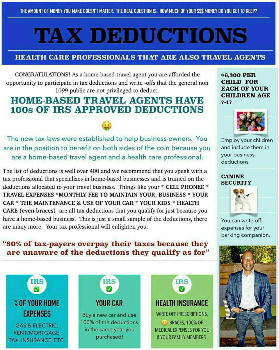 Mark Sarden On Twitter: "Do You Need Some Tax Deductions Before The End Of  The Year? Become A Home-Based Evolution Travel Agent Today Before The Year  Ends. 👇Https://T.co/Mbkz28Rekz Https://T.co/Xc3Rc96Y56" / Twitter