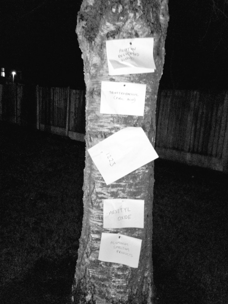 Earby_Fire's tweet photo. Fantastic effort on an inventive drill tonight; BA team, BAECO, Comms Officer and MDT Operator, working together, deciphering chemical names from pinned up UN numbers. #PassYourMessage #ISpell #Repeat #DichloroisocyanuricAcid #Roger #WaitOut #Diphenylchloroarsine #Over https://t.co/EIqoa9c41P