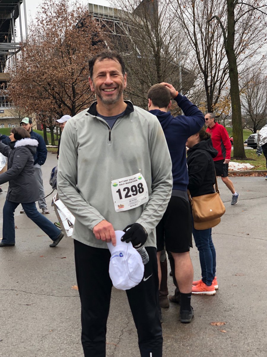 rjcx's tweet photo. After the Nittany Valley Half Marathon. After-race networking! #nvhalfmarathon #sweatynetworking #imnotdeadyet #notenoughhills #networking #intentionalnetworking #nextstopthebeach https://t.co/M3LLh7oTRu