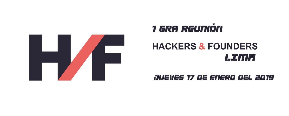 hackersflima's tweet image. Hackers &amp;amp; Founder 

Primera reunión. Jueves 17 de Enero del 2019.

eventbrite.es/e/entradas-hac…