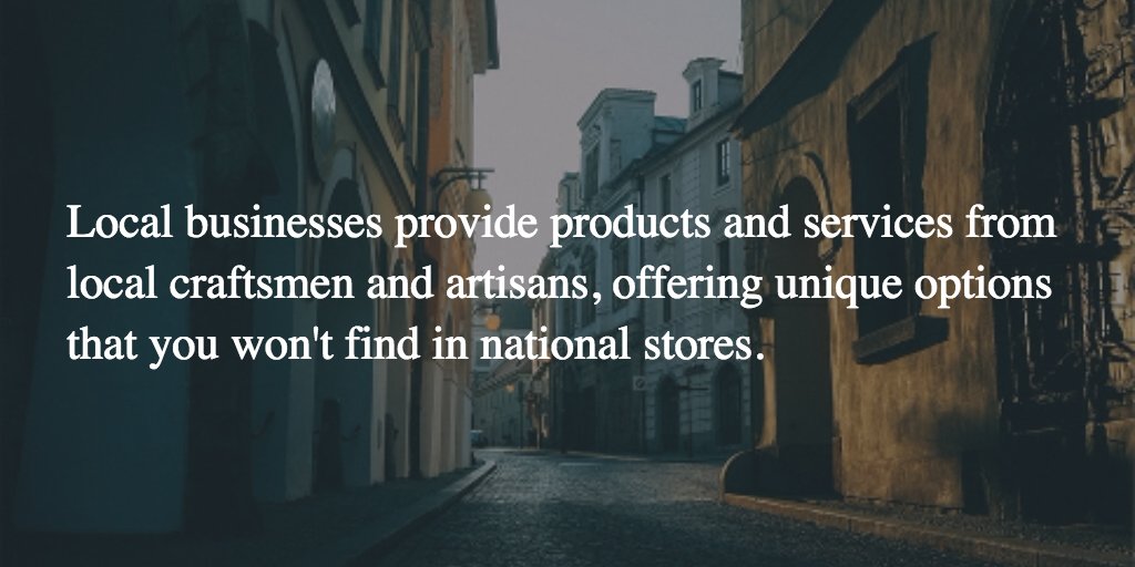 Keepity's tweet image. Support your local craftsmen and artisans