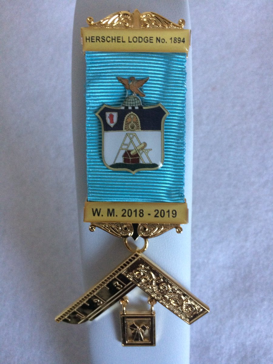 MasonicDesign's tweet image. Replica PM Jewels
Herschel Lodge 1894