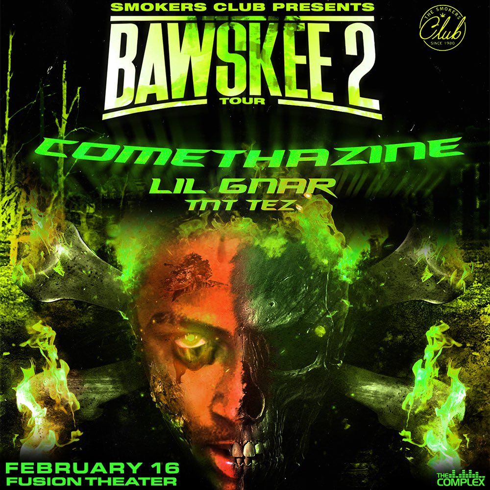 Just in!  Comethazine + Guests at Fusion Theater on 2/16!  Tickets on sale now: thecomplexabq.com/event-1221.htm