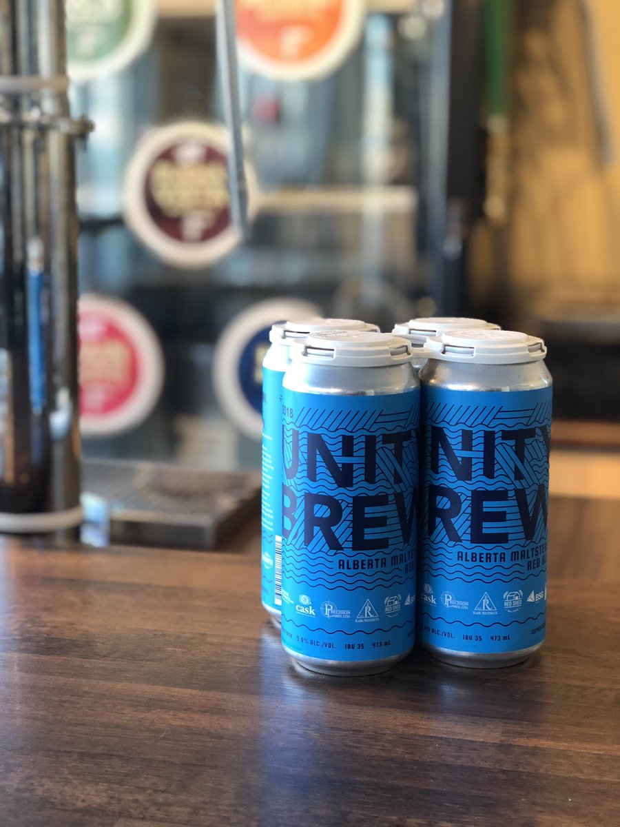 alley_kat_beer's tweet photo. We have a few #UnityBrew left here at the brewery! Wanna try a delicious #redale, brewed collectively by all the #Alberta breweries?? We got it 👍🏼🍻
.
@albertabrewers 
#craftbeer #alberta #drinklocal #malt #unitybrew2018 https://t.co/GYSCoflYcE