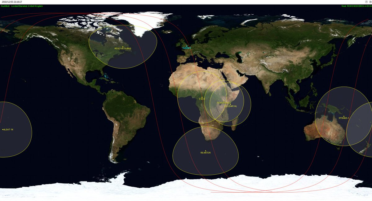 The wait begins for all the various satellites and payloads from Surrey to contact home....  Over the next few hours and days we'll be monitoring as they get released and activated. Congrats to <a href="/SurreySat/">Surrey Satellites</a> after making contact with KazSTSAT already! It's getting busy up there!