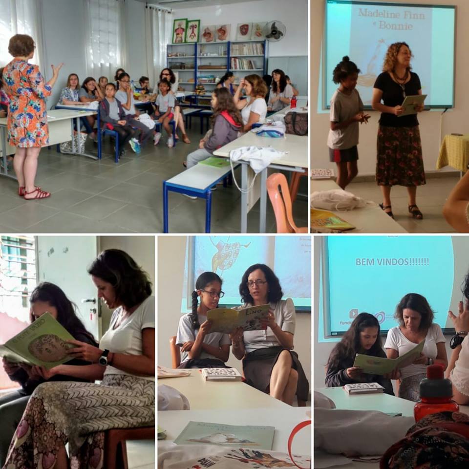 Fundacaosm's tweet photo. #fomentoàleitura #aeducaçãonosmove
Como não se emocionar?! Crianças e voluntários da Escola Estadual Alfredo Paulino encerraram as atividades de 2018 do #ProgramaMyra com um Sarau. A confraternização reuniu crianças, voluntários, professores, gestores e a equipe do Myra. 😍 https://t.co/YjJMzsL96i