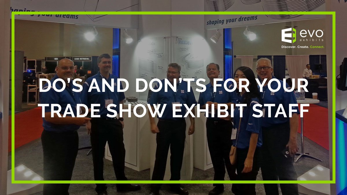 EvoExhibits's tweet photo. When hiring trade show staff, it's important you're getting the best of the best. Check out our handy list of staffing do's and don'ts!
#connect #discover #evoexhibits
https://t.co/FW4Q61cMVR https://t.co/zo54zbHJ54