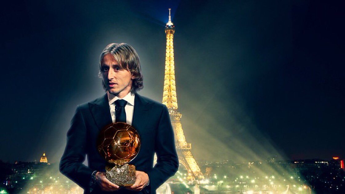 OFFICIAL: Luka Modrić has won the 2018 Ballon d'Or. 🇭🇷🏆