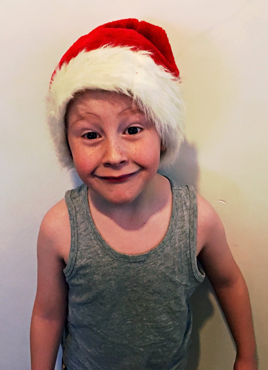Our crazy boy for the festive spirit in him!!🎅🏻🎅🏻🎅🏻🎅🏻🎅🏻 #MerryChristmas  #ChristmasIsComing #festiveseason