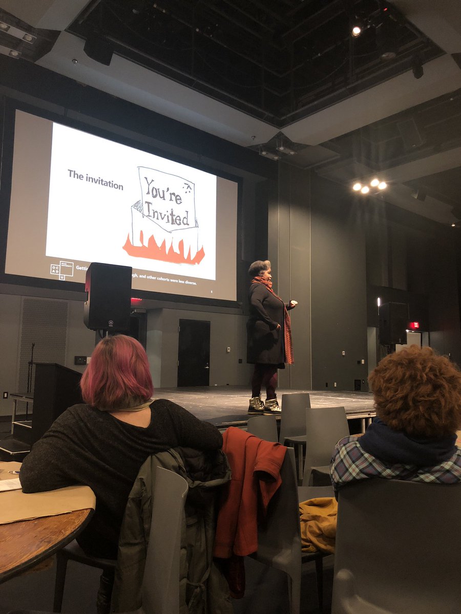 cvharquail's tweet photo. “We were enacting the very Whiteness we were intended to correct.  We had to decolonize ourselves “ - @Dori_Danthro #EFFTO https://t.co/6ITopuFMli