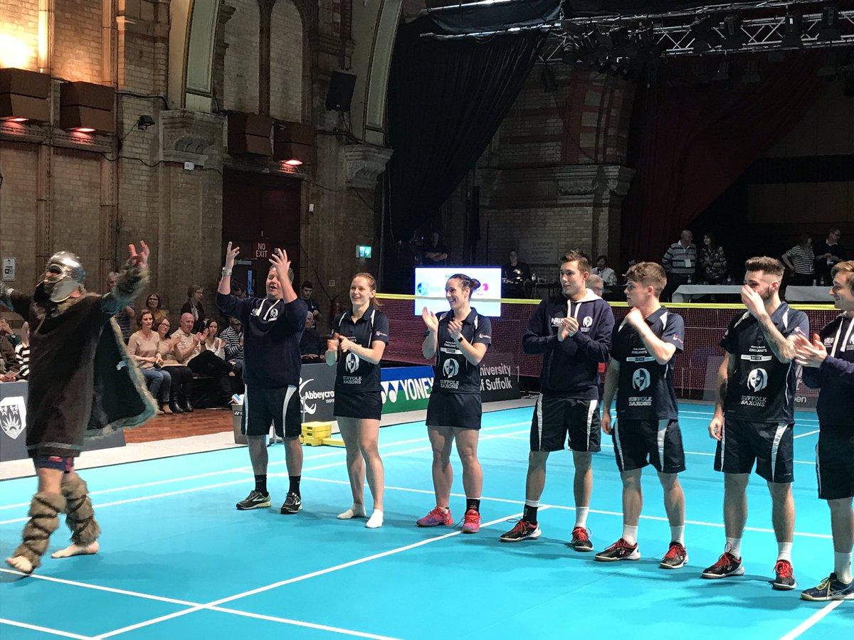 5-0 to the <a href="/SuffolkSaxons/">Suffolk Saxons</a> #GoSaxons great night of #Badminton well done @AC_Leisure