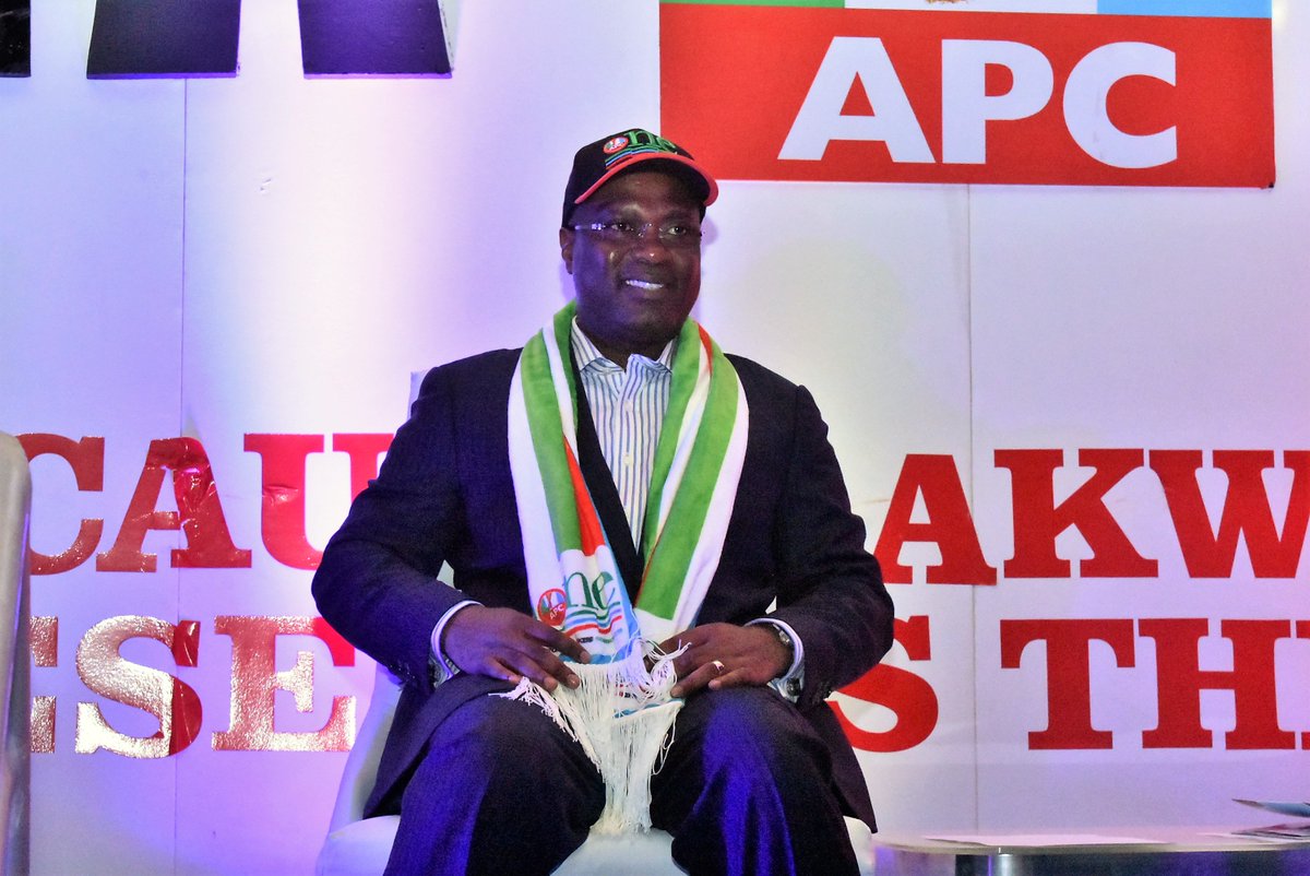 NewsJournal247's tweet photo. PHOTO:

During the inauguration of @NsimaUEkere 2019 Governorship Campaign Council &amp; the unveiling of  Ekere's #5PillarsOfChange #Manifesto; the new vision for our collective prosperity. https://t.co/pW0qVz7aoQ