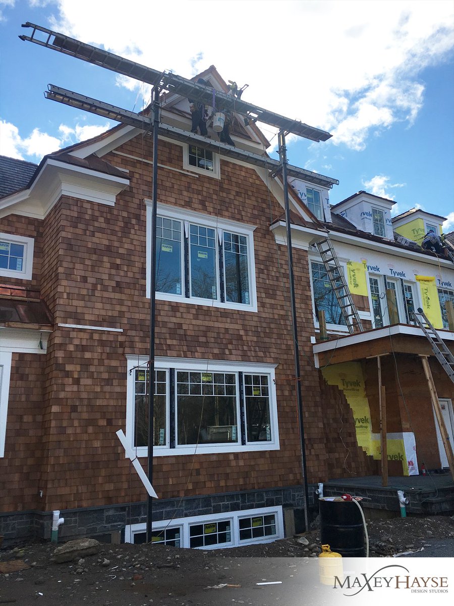 maxeyhayse's tweet photo. Here is a little angle of the outside of the home! #dreamhouse #construction #design #newjersey  #interiordesign https://t.co/Qbh2ZRGnnW