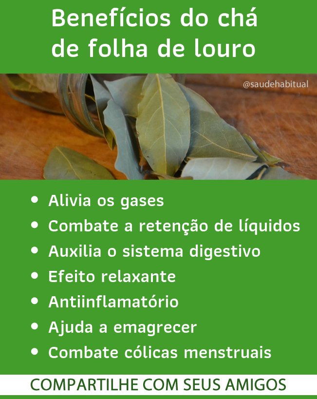 saudehabitual's tweet photo. Benefícios do chá de folha de louro para Saúde https://t.co/vMwt8dAbkC