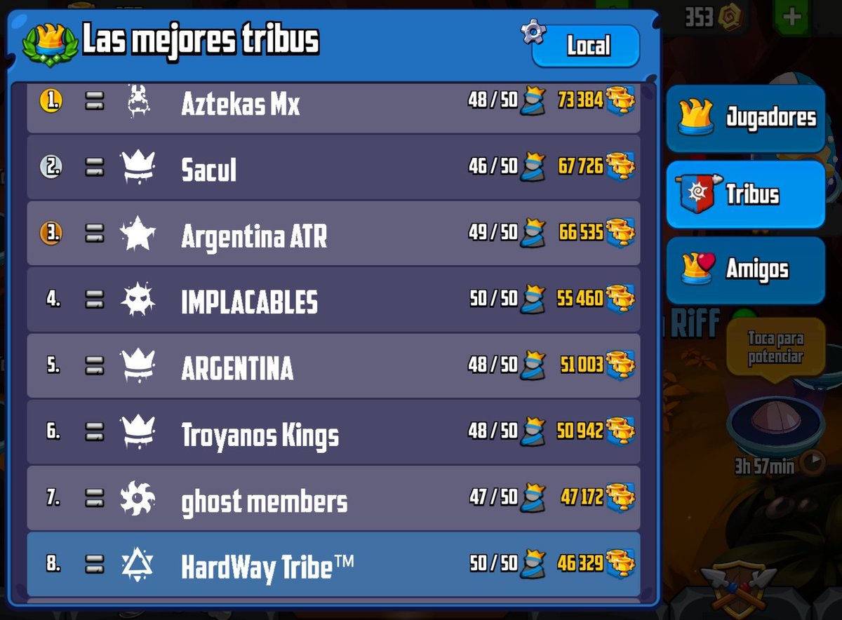 HardWay_Gaming's tweet photo. ¡ Noticias de HardWay Tribe™ ! 👾🕹️
Pasó un buen tiempo desde la última vez que hablamos de @BadlandBrawl y ya es hora de mostrar todo lo que avanzamos en el juego 🌝
✓ Llegamos al Top 10 Local 😎
✓ Superamos las 45 K de puntos 💪
#GoHardWay @DarkfightGT_ https://t.co/7iba2Jd1V0