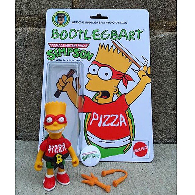 bootleg simpsons merch