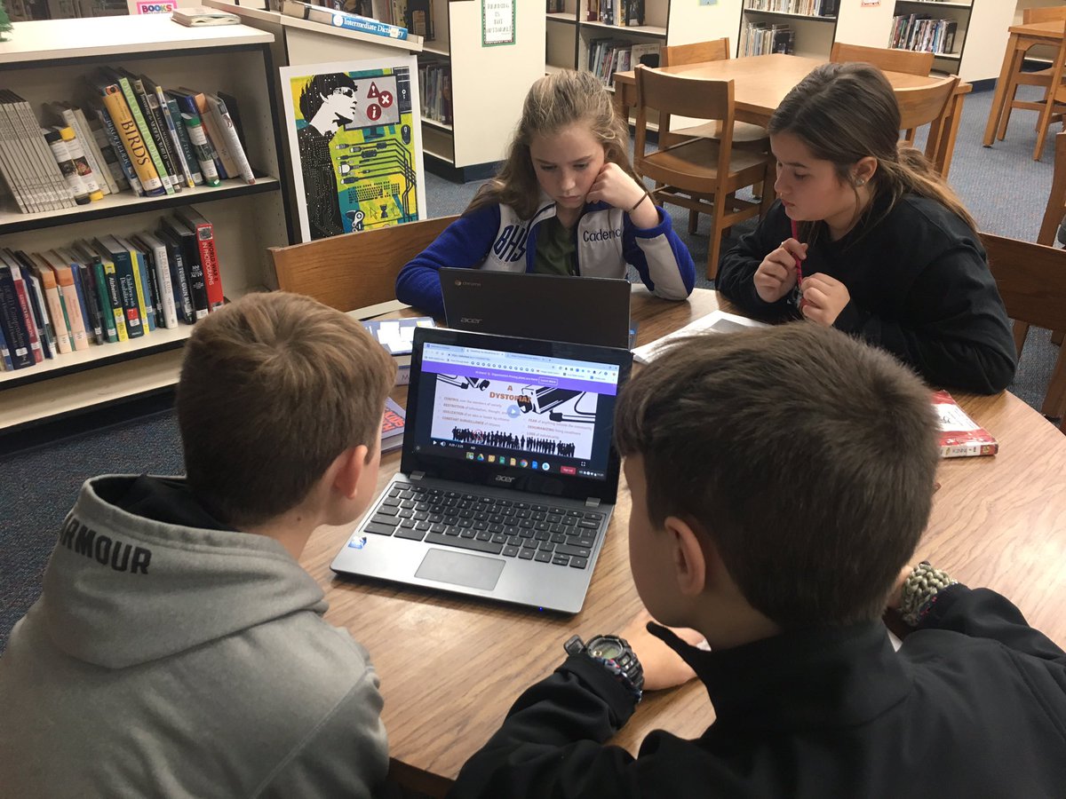 BHMSouthLibrary's tweet photo. Dystopian Digital Break Out thanks to @str8touttaclass https://t.co/v8gqQ3kAkD