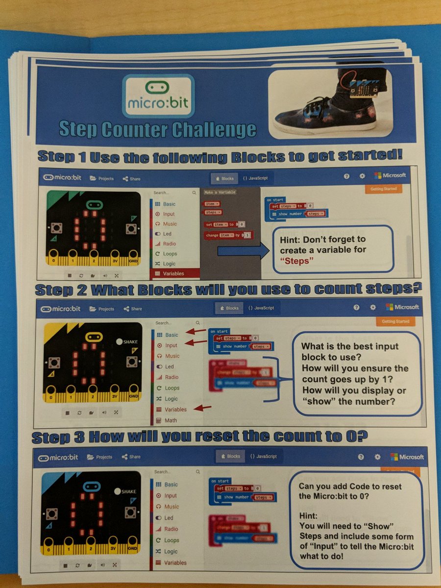 CMcKee27's tweet photo. @microbit_edu #stepcounters were a hit with grade 7s at @JJBowlen_ECSD THANK YOU @MrFiliplic for welcoming me into your class !!! What will you code today?! #ecsdhoc #ECSDfaithinspires @LSI_on_Learning @StPeterECSD https://t.co/nQqq1wMVp5