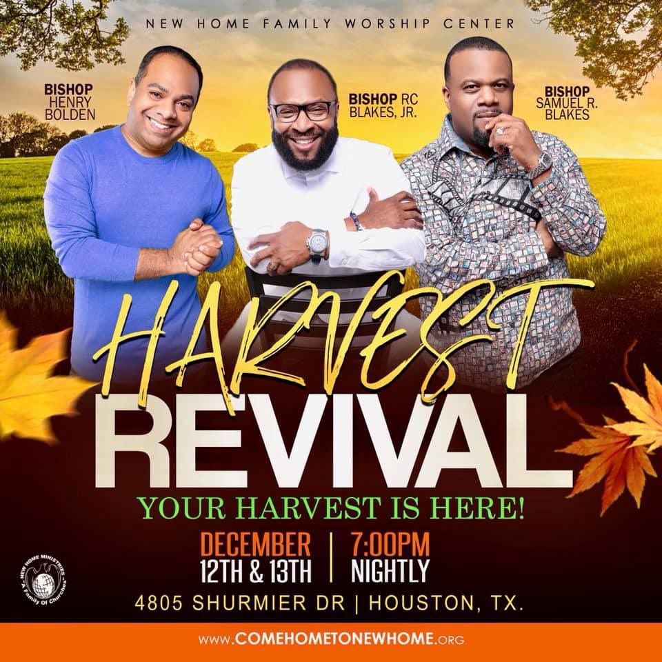 NewHomeFWC's tweet photo. Get ready Houston Area!!!
#harvestrevival #nhfwc #nhfwchouston #newhomefwc #newhomefwchouston #newhomeministries #newhomefamilyworshipcenter #srblakes #rcblakes #hwbolden https://t.co/j3zr4JLxPb
