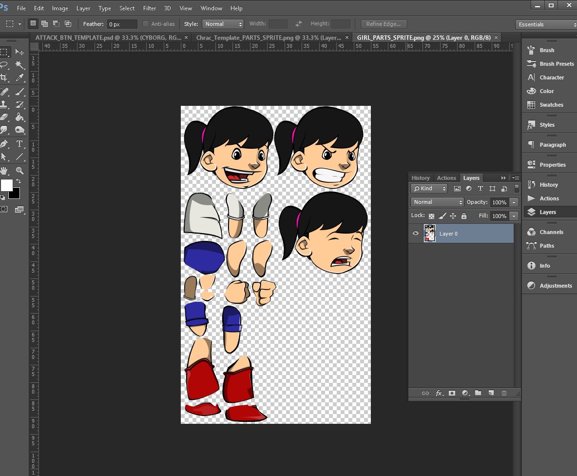JhitoStudio's tweet photo. Preping the sprite sheet for the character parts, we will use skeletal bone animation process #2danimation #boneanimation #sprite #characterdesign #2dart #2d #conceptart #screenshotsaturday #gameart #indiedev #indiegame #gamedev #gamedesign #workhard #DreamBig #SmartHeroes #YOLO https://t.co/Tuync9E3AR