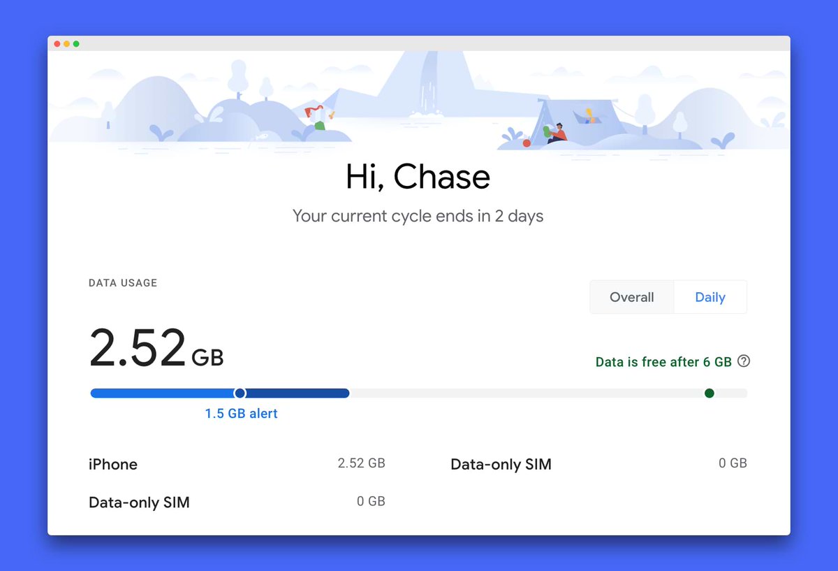 chaseolivieri's tweet photo. It's time to give @googlefi a spin, especially if you do any travel outside the USA. I wrote about why I think it's the best mobile phone carrier for travelers https://t.co/lwOXfYxKIu via @usealtitude #travel #traveltips https://t.co/ORqAZcfd00