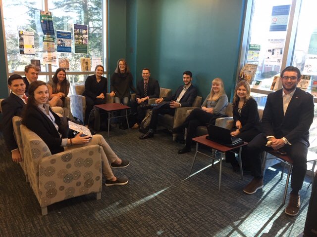 Endicott College DECA tweet media