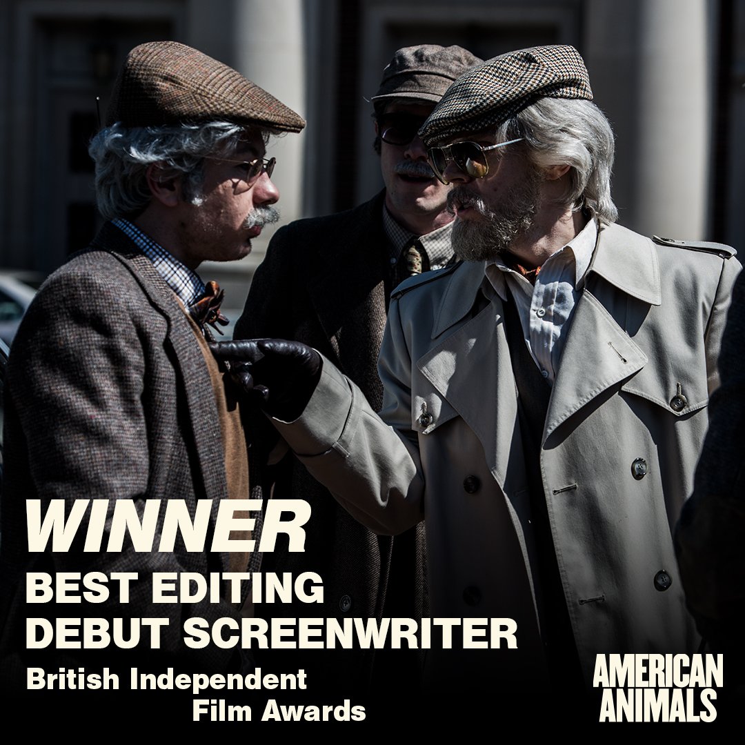 There's nothing ordinary about this.
#AmericanAnimals won 2 British Independent Film Awards!

Now available on Blu-ray, DVD and Digital Platforms.