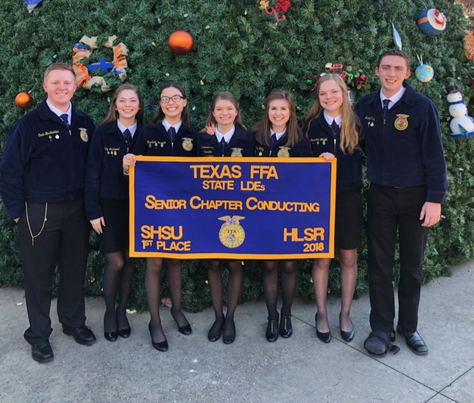 NISDOConnorHS's tweet photo. #ThisIsOConnor OC FFA's Senior Conducting Team finished 1st at the State competition and is headed to Nationals next fall!  Congratulations! @NISD @NISD_CTE https://t.co/vehr9mU5AB
